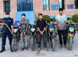 TikToking motorcycle thieves arrested from Melamchi